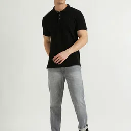 United Colors of Benetton Polo Collar Short Sleeves Pure Cotton T-shirt image 4