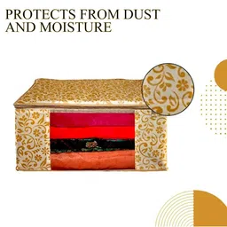 AMAK INC Beige Fabric Multi-Utility Wardrobe Organisers image 5