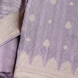 Meena Bazaar Floral Woven Design Unstitched Dress Material image 3