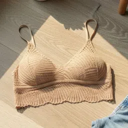 FIMBUL Abstract Bralette Bra Full Coverage Lightly Padded image 2