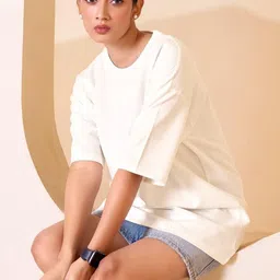 All Her Collective Women Drop-Shoulder Sleeves T-shirt image 4