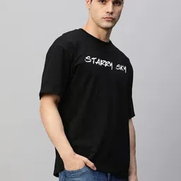 Moda Rapido Graphic Printed Bio Finish Pure Cotton Oversized T-shirt-picture-12