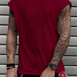 StyleCast x Revolte Men Solid Round Neck T-shirt-picture-24