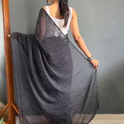 Sidhidata Bandhani Pure Georgette Bandhani Saree image 2