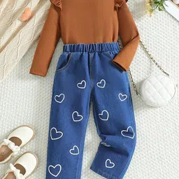 YK Girls Top with Trousers Clothing Set-picture-32