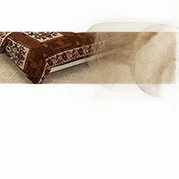 Prozone collection Rishta Brown & Cream-Coloured Queen Bedsheet with 2 Pillow Covers image 3