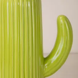 FREEDOM TREE Green Ceramic Cactus Flower Vases image 2