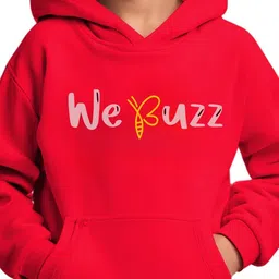 3Colors Boys Printed Hooded Sweatshirt image 2