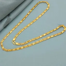 rfj cutting design of the chain may be different from the image Gold-plated Plated Brass, Copper Chain image 1