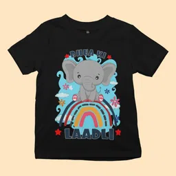 YK X First Laugh Girls Printed T-shirt-picture-36