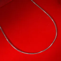 GIVA 925 Sterling Silver Rhodium-Plated Soft Starlit Chain-picture-14