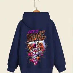 Dagcros Boys Printed Hooded Sweatshirt image 4