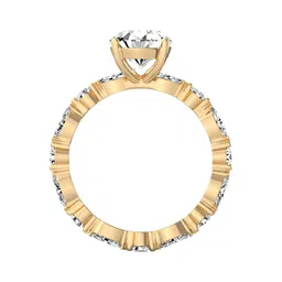 THE JEWEL HOUSE 14KT Gold Ring With Lab Grown Diamond - 1.8 g-picture-10