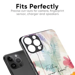 QRIOH Floral Printed iPhone XR Back Case Mobile Accessories image 3