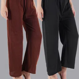 CROWN KING Women Easy Wash Trousers-picture-26