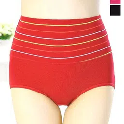 SHREE GANESH FASHION Women Pack Of 3 High-Rise Hipster Briefs 2076 BK-PK-RD 003 M-picture-39