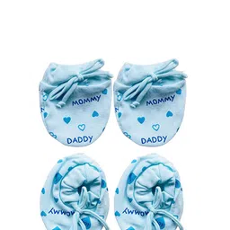 Bigbought Infants Printed Pack of 8 Mittens image 2