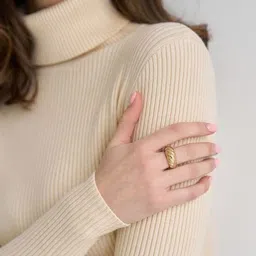 LULU & SKY Women Ribbed Pullover image 3