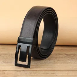WINSOME DEAL Men Push Pin Textured Formal Belt image 1
