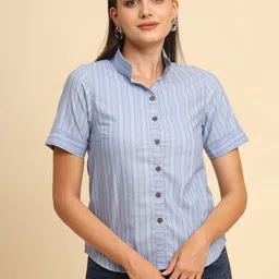 Anouk Rustic Pack Of 2 Striped Pure Cotton Top image 2