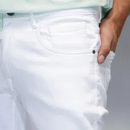 WROGN Men Slim Fit Mid-Rise Stretchable Jeans image 5