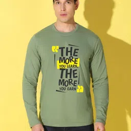 WOOSTRO Men Typography Printed Slim Fit T-shirt-picture-34