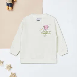 max Girls Printed Round Neck Long Sleeves Pullover Sweatshirt-picture-25