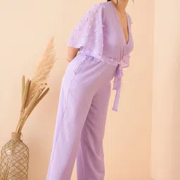 curve by kassually Solid Women Jumpsuit image 3