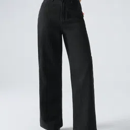 NU CLOTHS Women Jean Wide Leg High-Rise Stretchable Jeans-picture-25