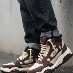 knoos Men Colourblocked Sneakers-picture-39