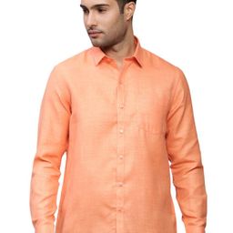 Ramraj Men Solid Spread Collar Casual Casual Shirt-picture-12