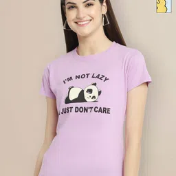 Metronaut Women Typography 2 Printed T-shirt-picture-23