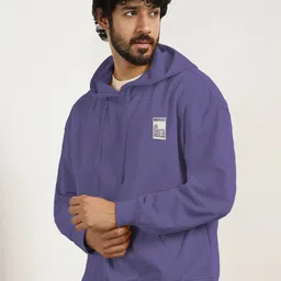 NOBERO Men Graphic Oversized Sweatshirt image 2