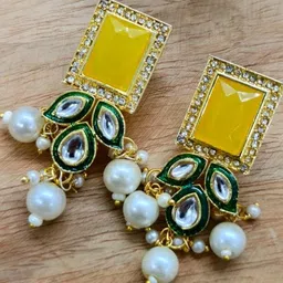 eeooaa Gold-Plated Brass Jewellery Set image 2