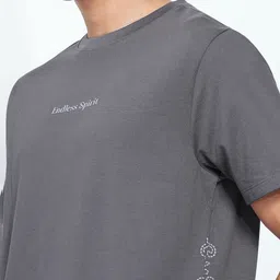 7 Alt by Pantaloons Men Typography Printed T-shirt image 3