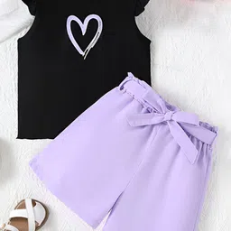 4YOU DRESSES Girls Printed Top With Shorts-picture-15
