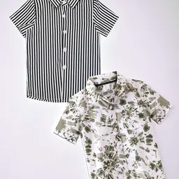 RAVYA TRENDZ Boys Classic Floral Printed Formal Shirt-picture-10