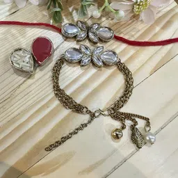 JN HANDICRAFT White Rakhi-picture-10