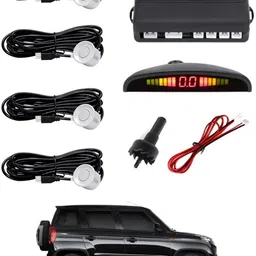 msnp 4Pcs White Reverse Parking Sound Warning sensor for car Protection-35 Universal White Reverse Assistance Praking Sensor for car-35 Parking Sensor-picture-15