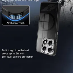 Karwan Unisex Impact Resistant Mi 14T Pro Back Case image 4