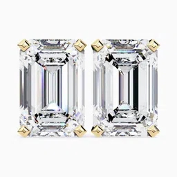 VALANOVA BIS Hallmark 14 Kt Gold 1.50 Carat Lab Grown Diamond Studded Studs - 1.32 g-picture-35