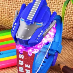 Shocknshop Boys Patterned Dial & Straps Digital Multi Function Watch WCH349 Optimus-picture-40