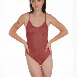 Samvar Women Maroon Baby Dolls-picture-14