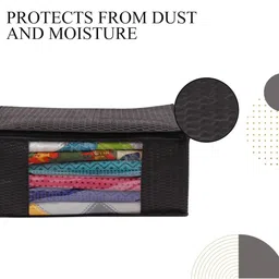 AMAK INC Black Fabric Multi-Utility Wardrobe Organisers image 4