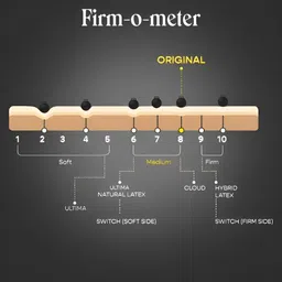 SleepyCat Original Ortho Medium Firm 6 Inch Thickness Double Size Mattress 78x48x6 Inches image 4