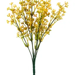 Myntra Elegant Homes Yellow 2 Pieces Berry Artificial Flower image 3