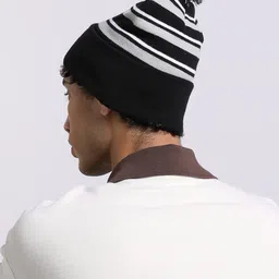 Puma Wrmlbl Men Golf Stripe Pom Beanie image 5