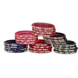 SOMIL Set Of 36 Artificial Stones Studded Bangles image 5