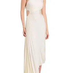 miss mosa by akanksha Alamode By Akanksha Women White Adelina Statement Summer Dress-picture-18