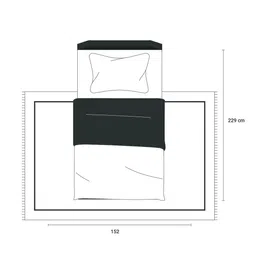 LIVSPACE Cream-Coloured & Cream-Coloured Floral AC Room 110 GSM Dohar image 5